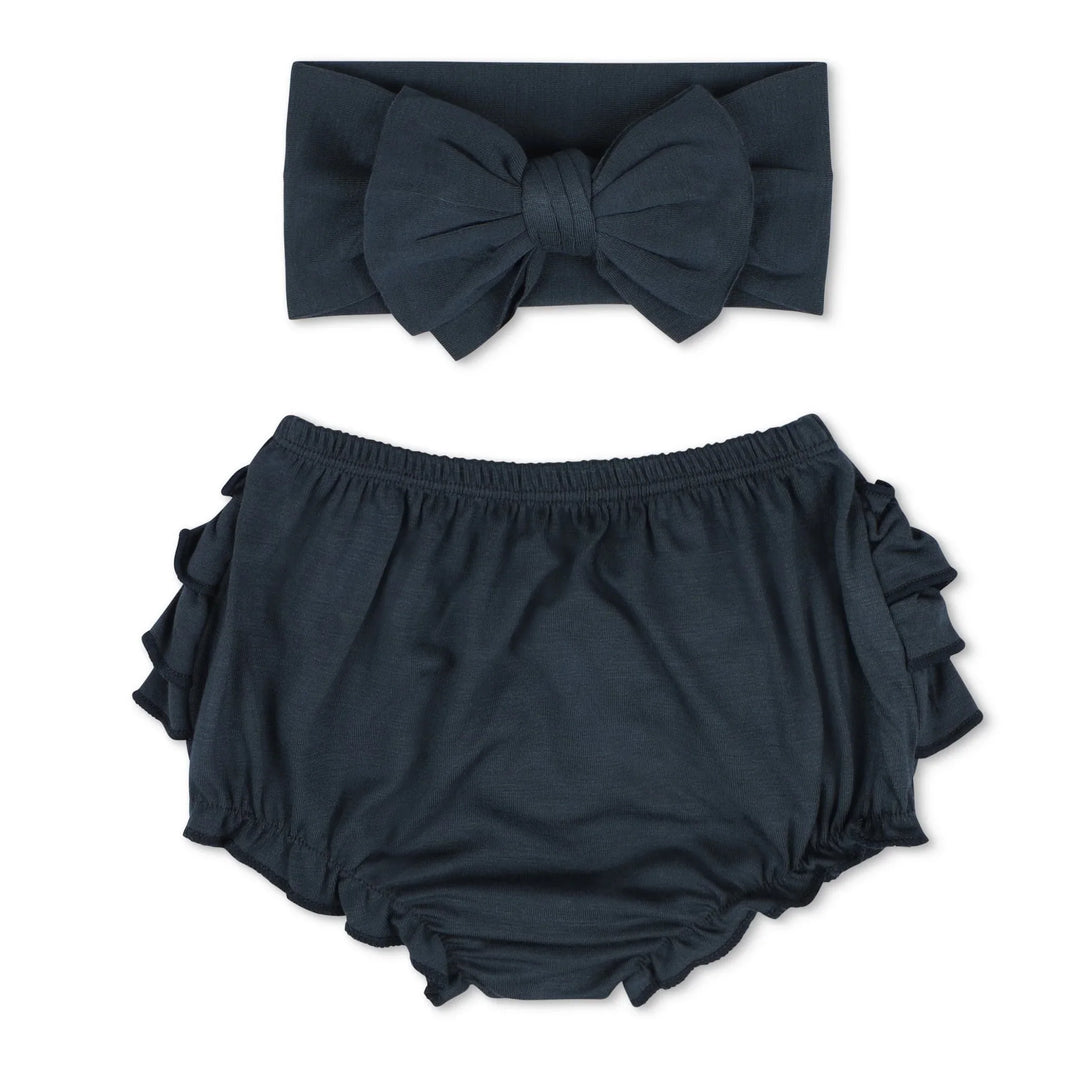 Bestaroo - Midnight Navy Bloomer and Headband
