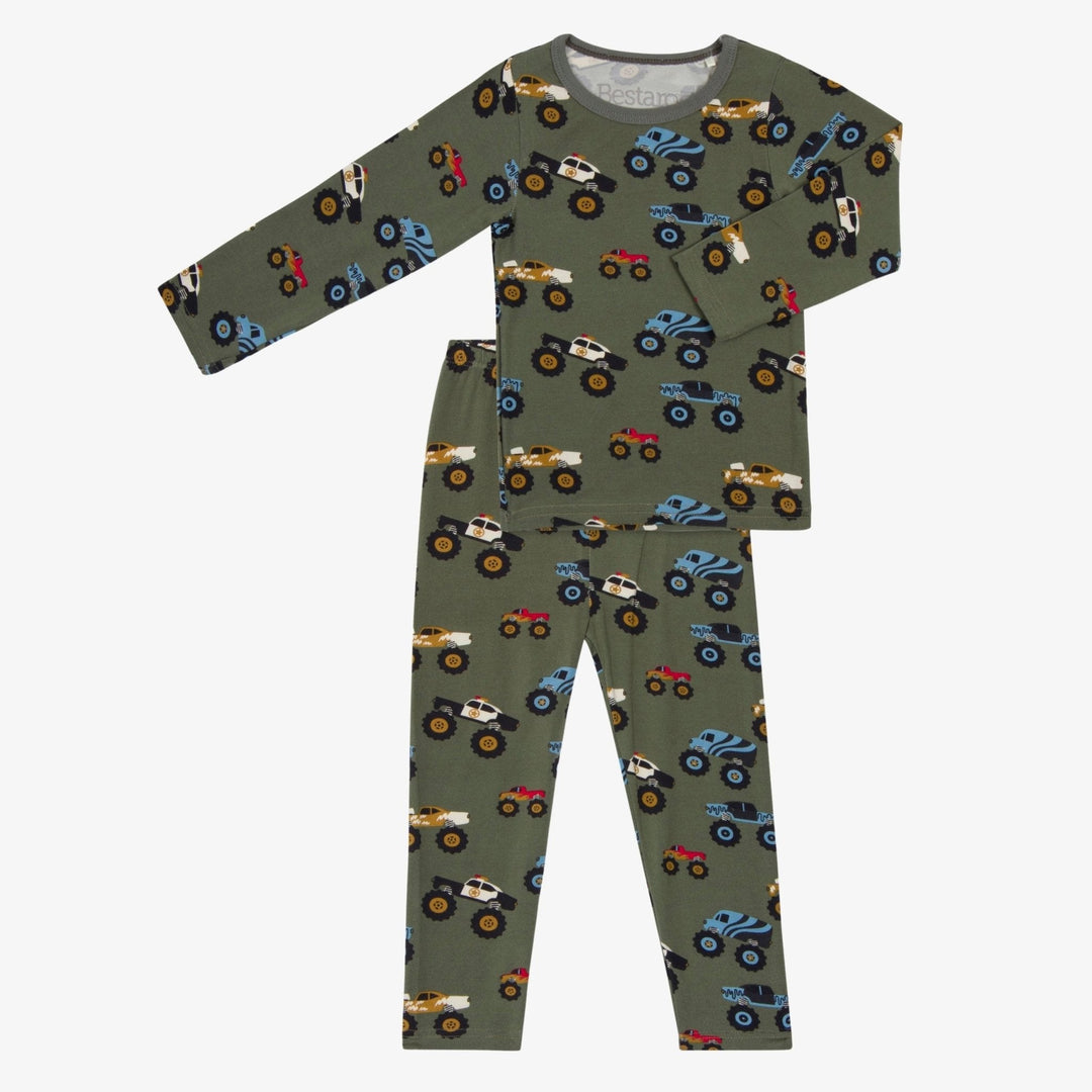 Bestaroo - Bamboo - Monster Truck Pajama