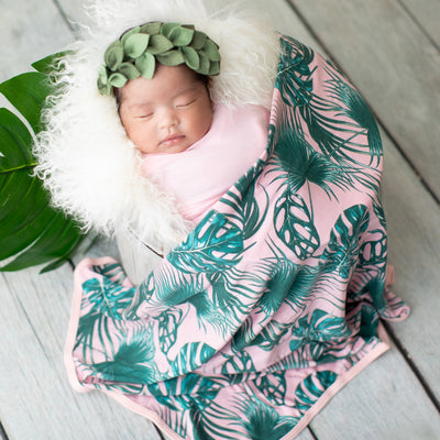 Palm Springs Pink Swaddle