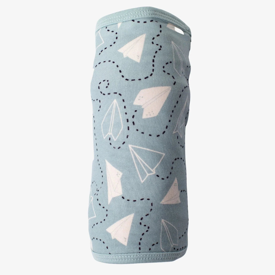 Bestaroo - Bamboo - Paper Airplanes Blue Swaddle