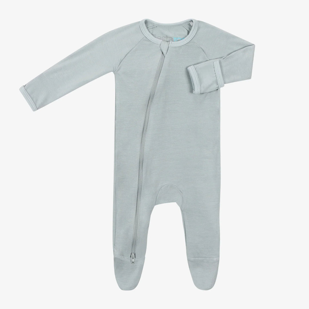 Bestaroo - Bamboo - Pearl Blue Footie