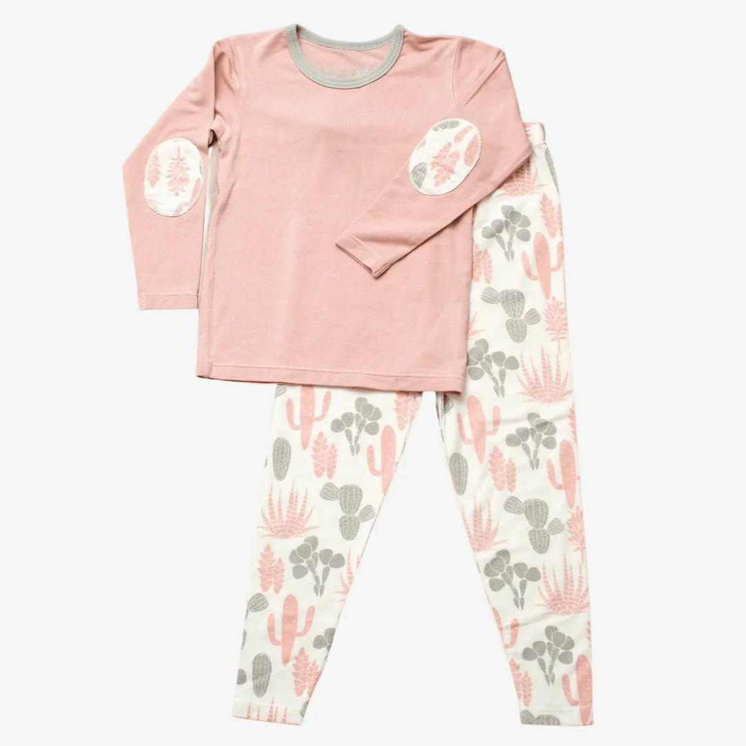 Bestaroo - Pink Cactus Long Sleeve Pajama