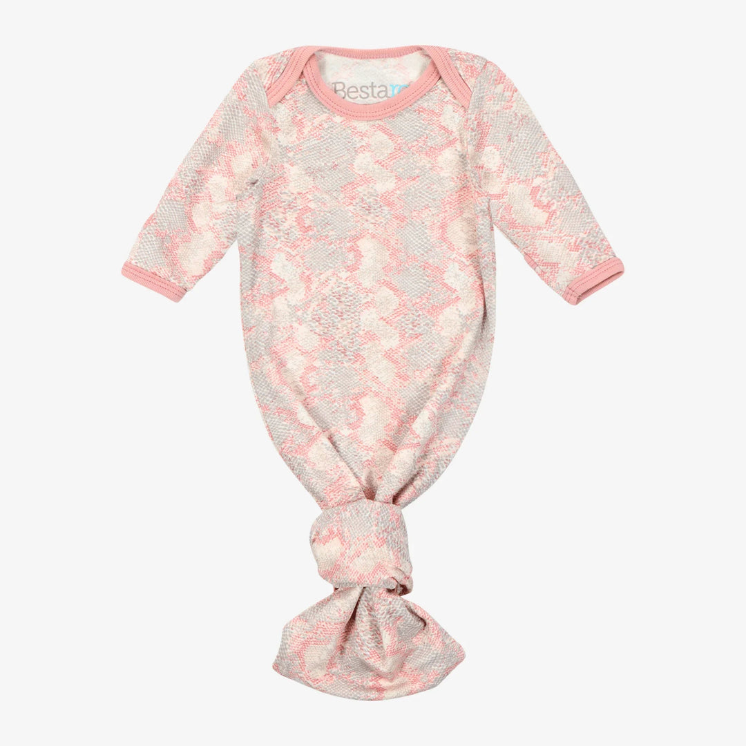 Bestaroo - Bamboo - Pink Snakeprint Gown