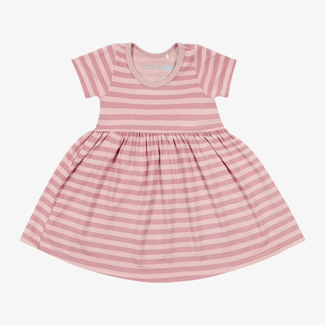 Bestaroo - Bamboo - Pink Stripes Dress