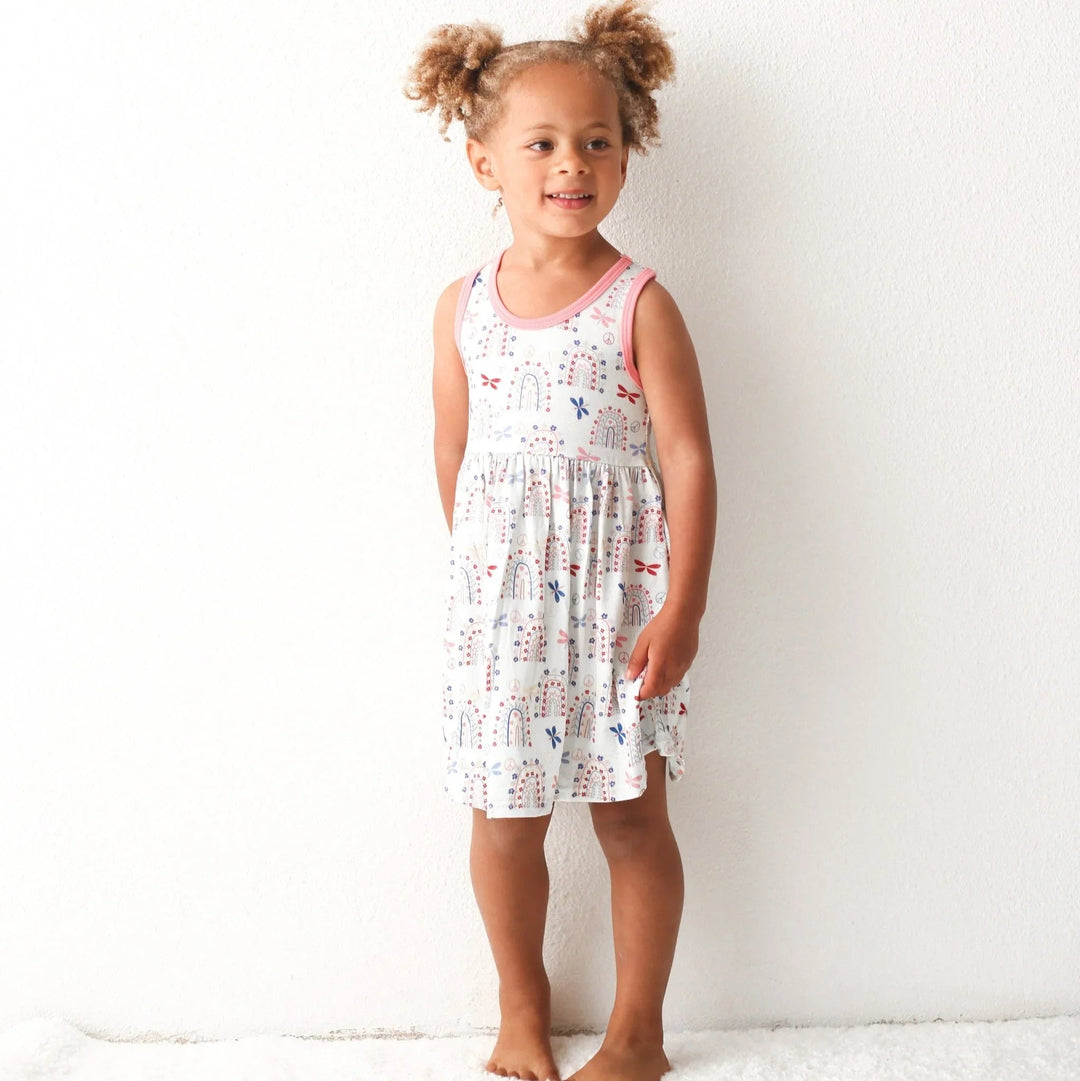 Bestaroo - Bamboo - Rainbow Love Dress