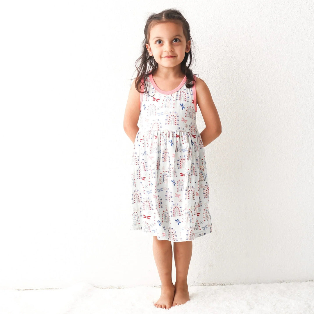 Bestaroo - Bamboo - Rainbow Love Dress