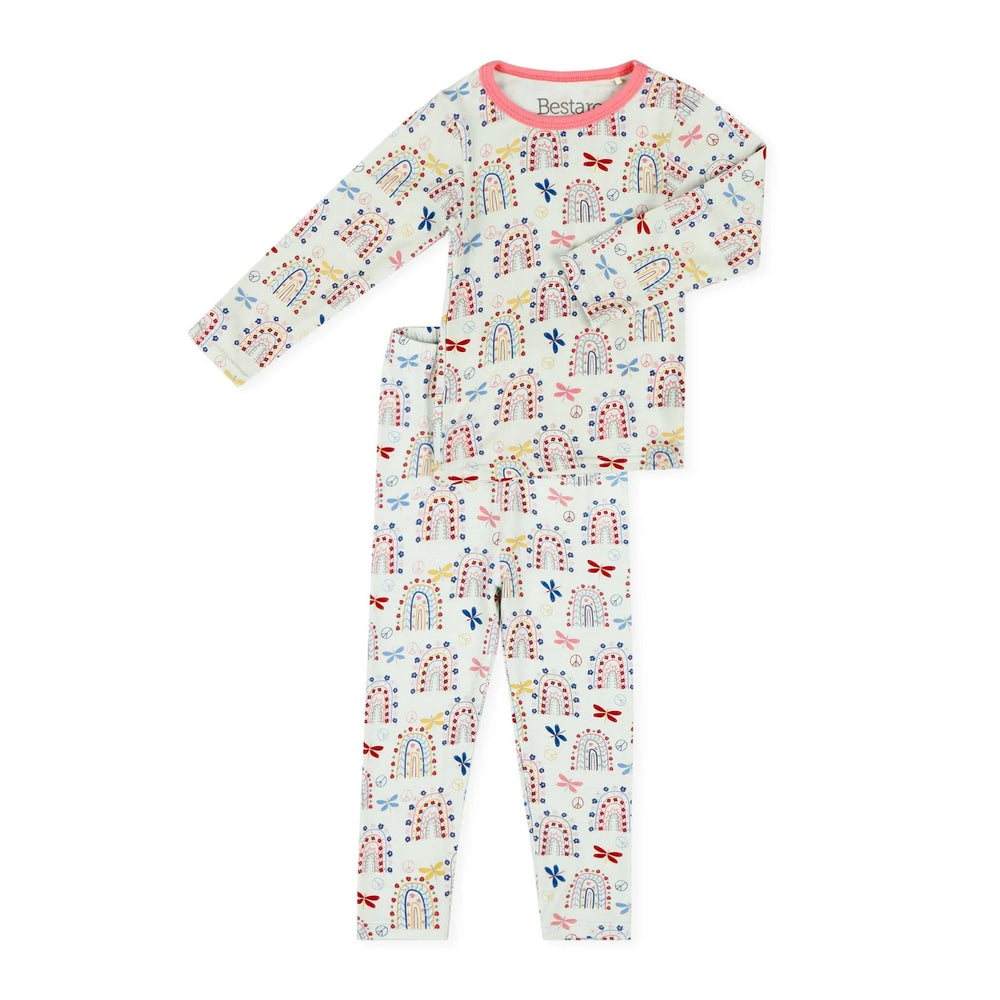 Bestaroo - Bamboo - Rainbow Love Pajama