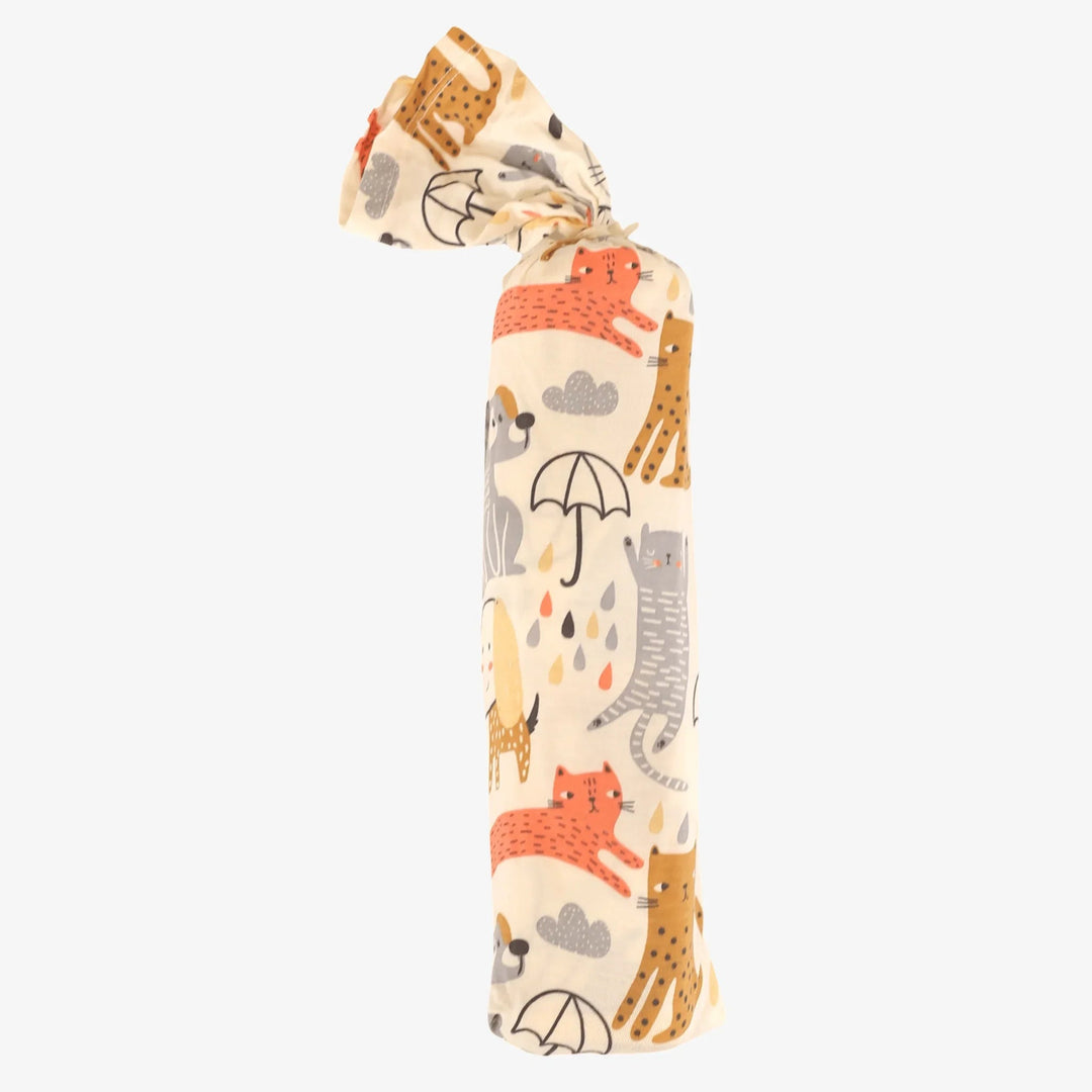 Bestaroo - Bamboo - Raining Cats &amp; Dogs Swaddle