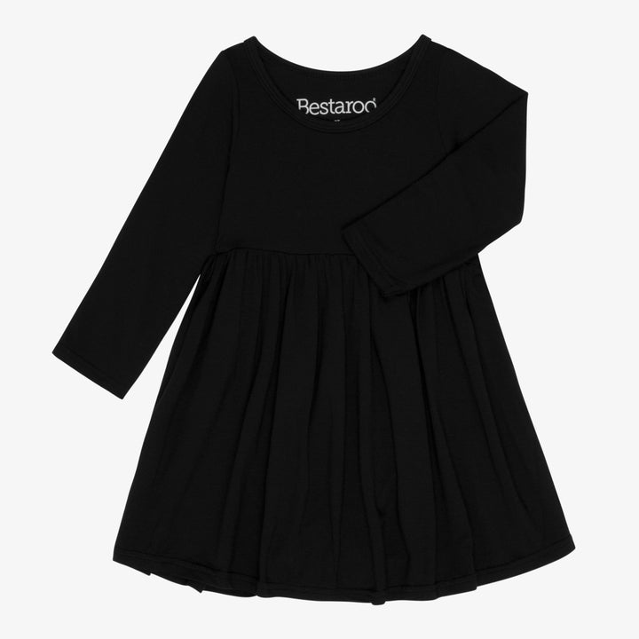 Bestaroo - Solid Black Dress