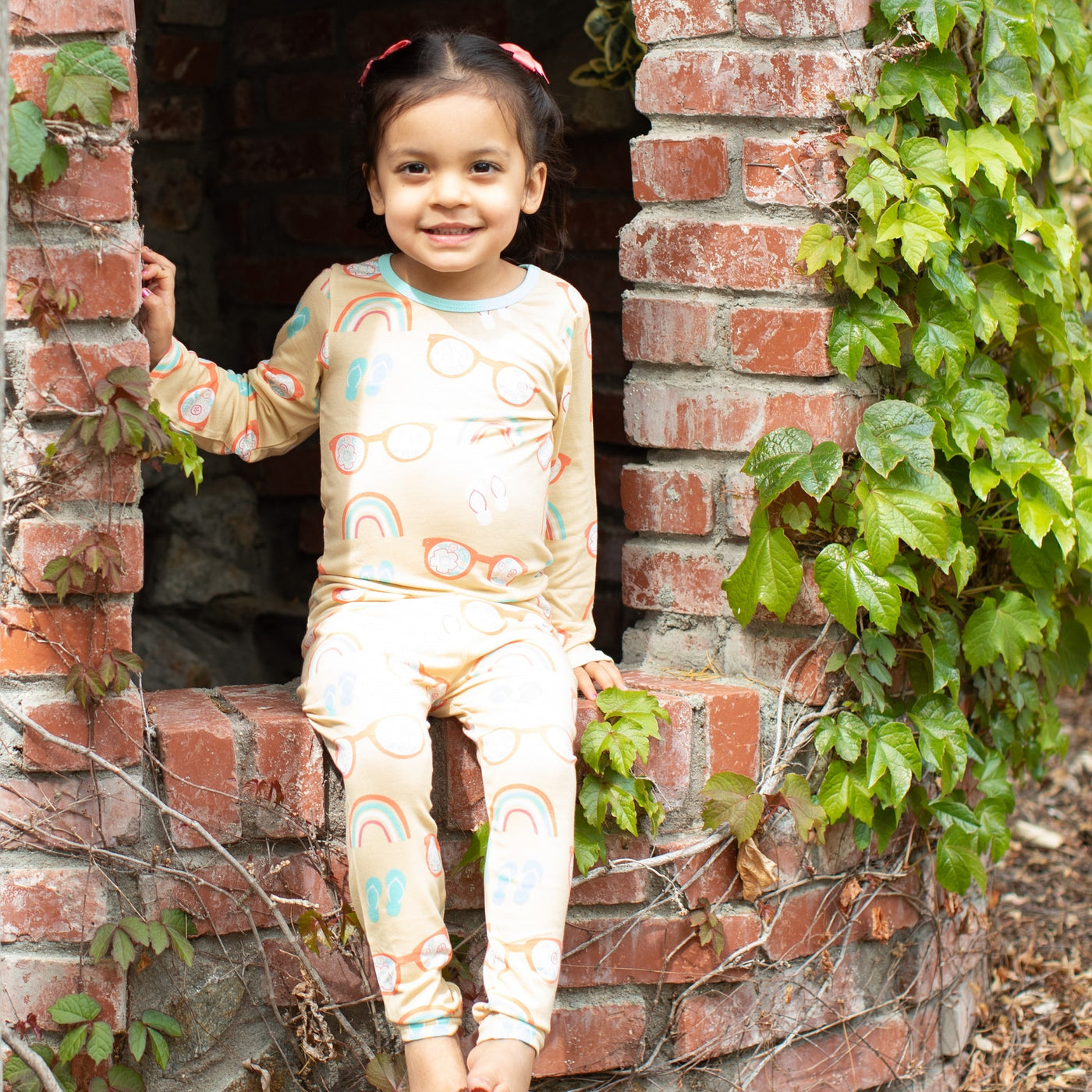 Summer Fun Long Sleeve Pajama