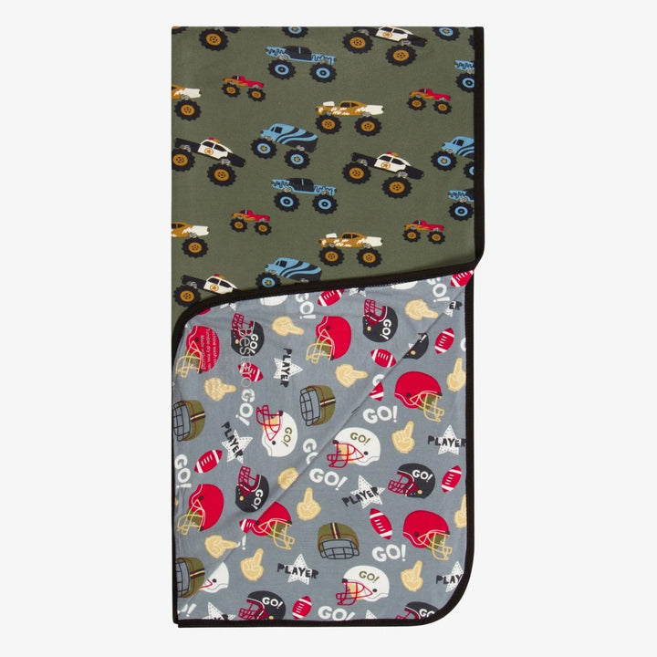 Bestaroo - Bamboo - Touchdown💕Monster Truck Swaddle
