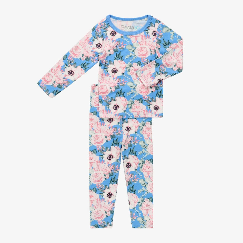 Bestaroo - Vintage Roses Blue Pajamas